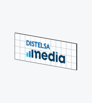 Vista del modelo 3D de Video Wall